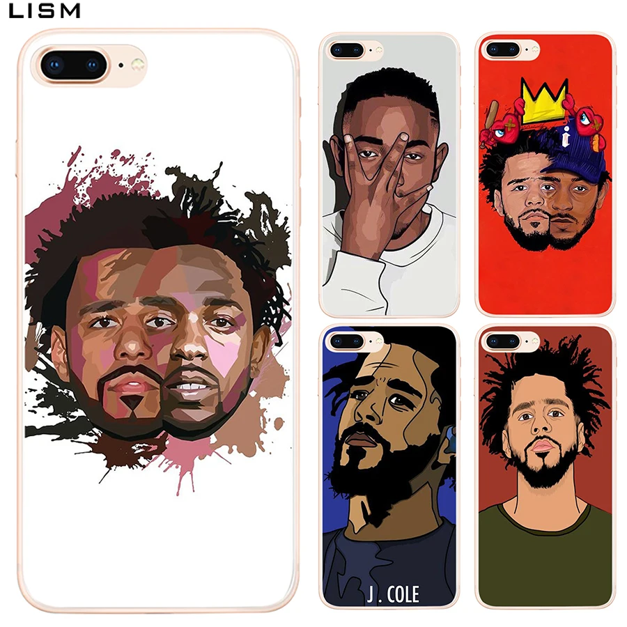 Жесткий чехол для телефона LISM Kendrick J Cole & Lamar Apple iPhone X XR XS Max 8 7 6S Plus 5 5S