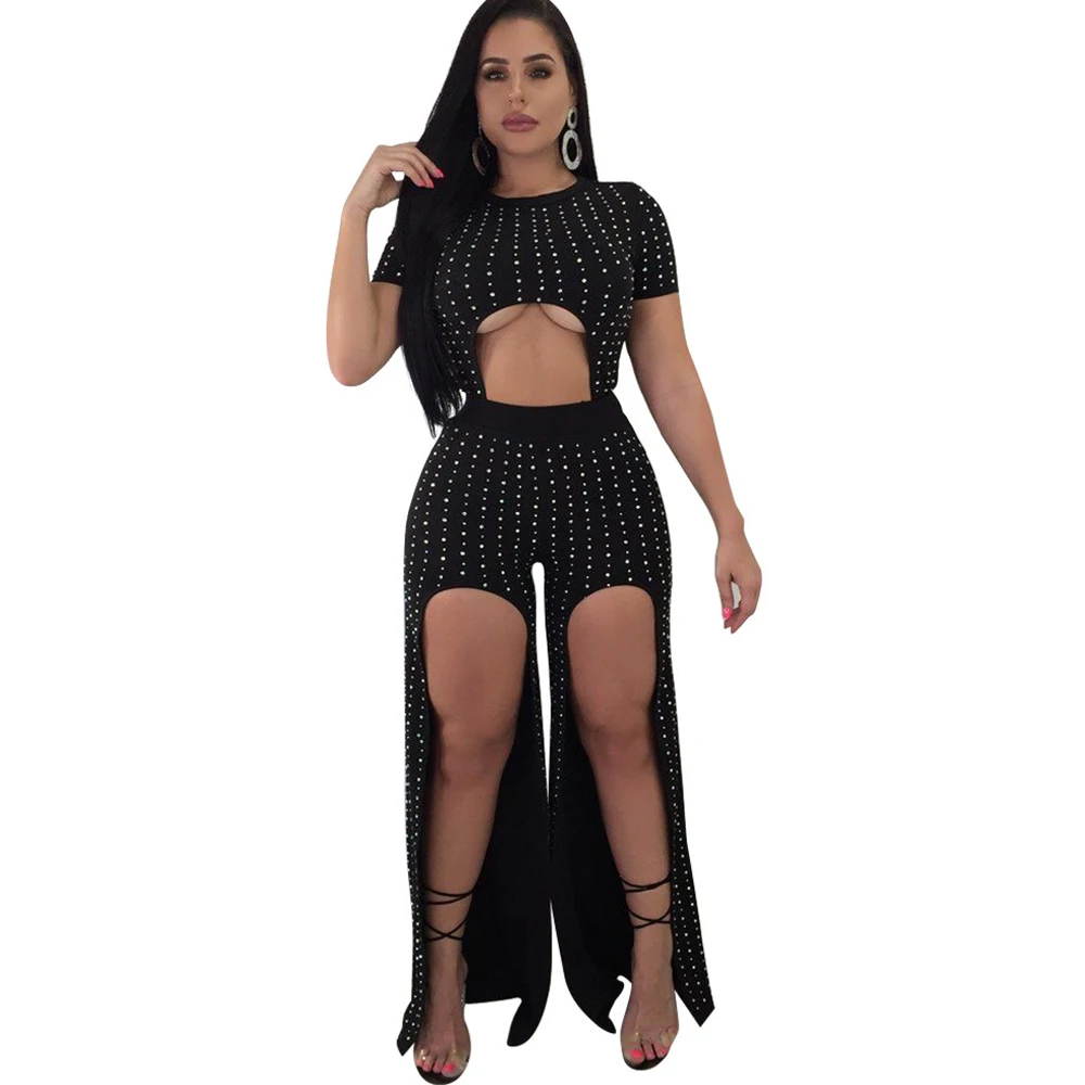 spring new women's jumpsuit umbilical beaded tight bodysuit sexy club party jumpsuit
spring new women's jumpsuit umbilical beaded tight bodysuit sexy club party jumpsuit
