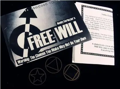 Free Shipping! Free Will - Card Magic Tricks,Stage,Close Up Magic,Fun,Prophecy,Mentalism,Illusions
Free Shipping! Free Will - Card Magic Tricks,Stage,Close Up Magic,Fun,Prophecy,Mentalism,Illusions