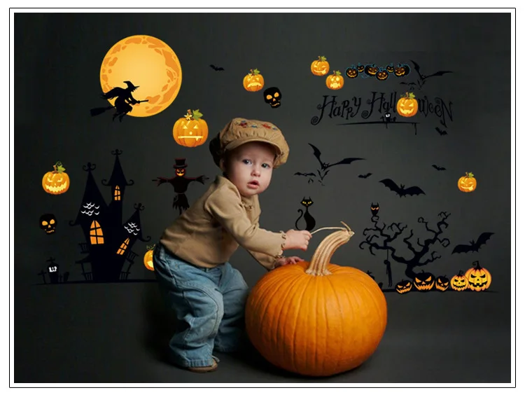 wholesale creative DIY removable waterproof wall stickers Halloween festival poster home decor Mural wallpaper Decals for kids
wholesale creative DIY removable waterproof wall stickers Halloween festival poster home decor Mural wallpaper Decals for kids