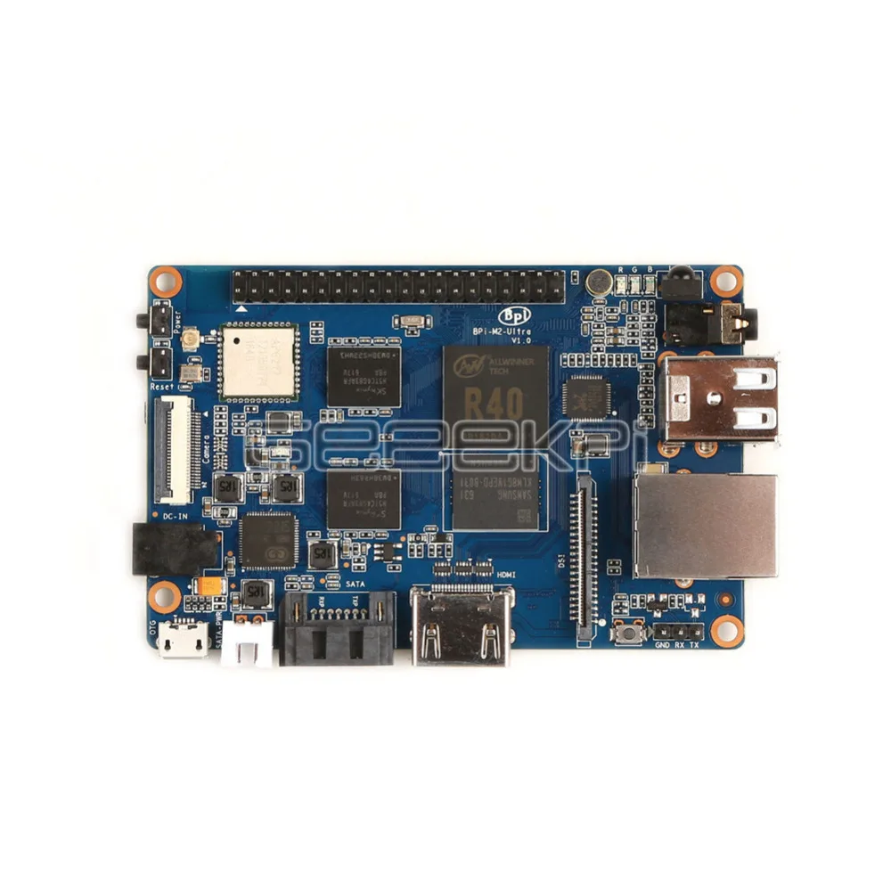 Четырехъядерный процессор банан Pi M2U 2 Гб ОЗУ с SATA Wi-Fi Bluetooth 8 eMMC одна плата 1 шт. 3 дБ |