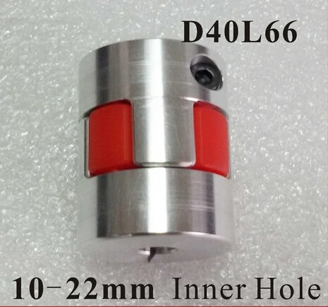 Claw-type Shaft Coupling Flexible Coupling Stepper Motor Shaft Coupler Coupling D40xL66 Hole 10-22mm
Claw-type Shaft Coupling Flexible Coupling Stepper Motor Shaft Coupler Coupling D40xL66 Hole 10-22mm