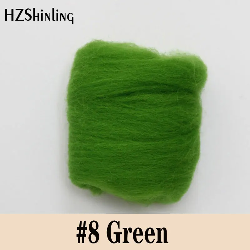 5 g Super Soft felting Short Fiber Wool Perfect in Needle Felt and Wet Felt Natural Green
5 g Super Soft felting Short Fiber Wool Perfect in Needle Felt and Wet Felt Natural Green