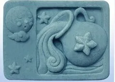 

C109 в Зодиак Водолей (мыло ручной работы силиконовые формы для мыла форма, форма