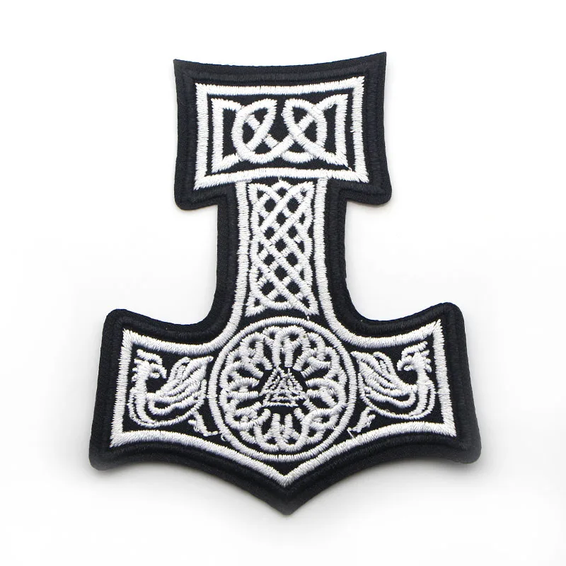D0006 Mjolnir North Viking Thor Hammer Loki Odin Skins Embroidered Patch Iron On patch
D0006 Mjolnir North Viking Thor Hammer Loki Odin Skins Embroidered Patch Iron On patch