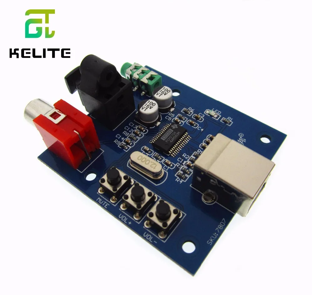 HAILANGNIAO PCM2704 USB DAC кабель питания коаксиальный аналоговый выход Raspberry Pi Raspbian RaspBMC