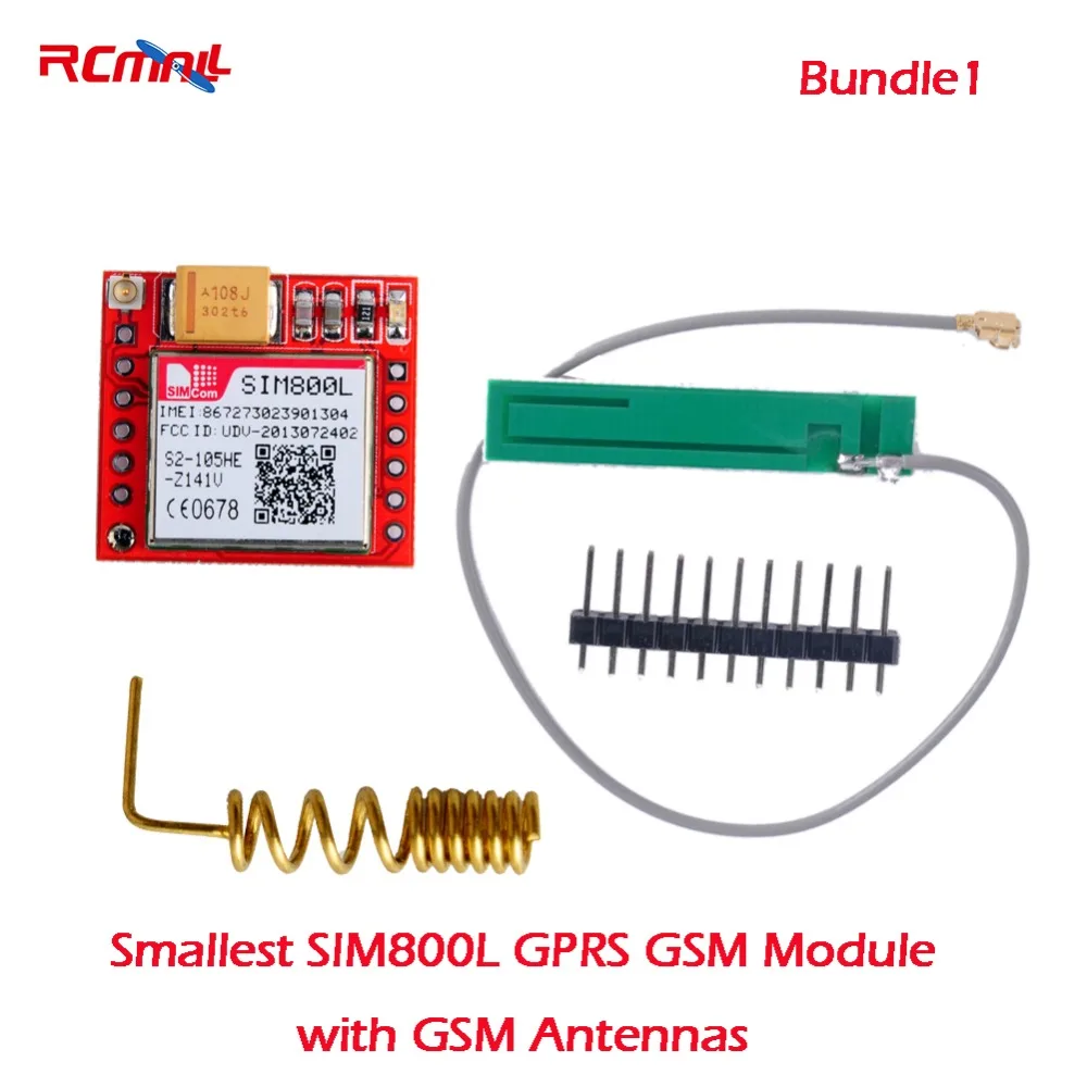 RCmall Smallest SIM800L GPRS GSM Module MicroSIM Card Core Board Quad-band TTL Serial Port FZ1332 FZ1332A
RCmall Smallest SIM800L GPRS GSM Module MicroSIM Card Core Board Quad-band TTL Serial Port FZ1332 FZ1332A