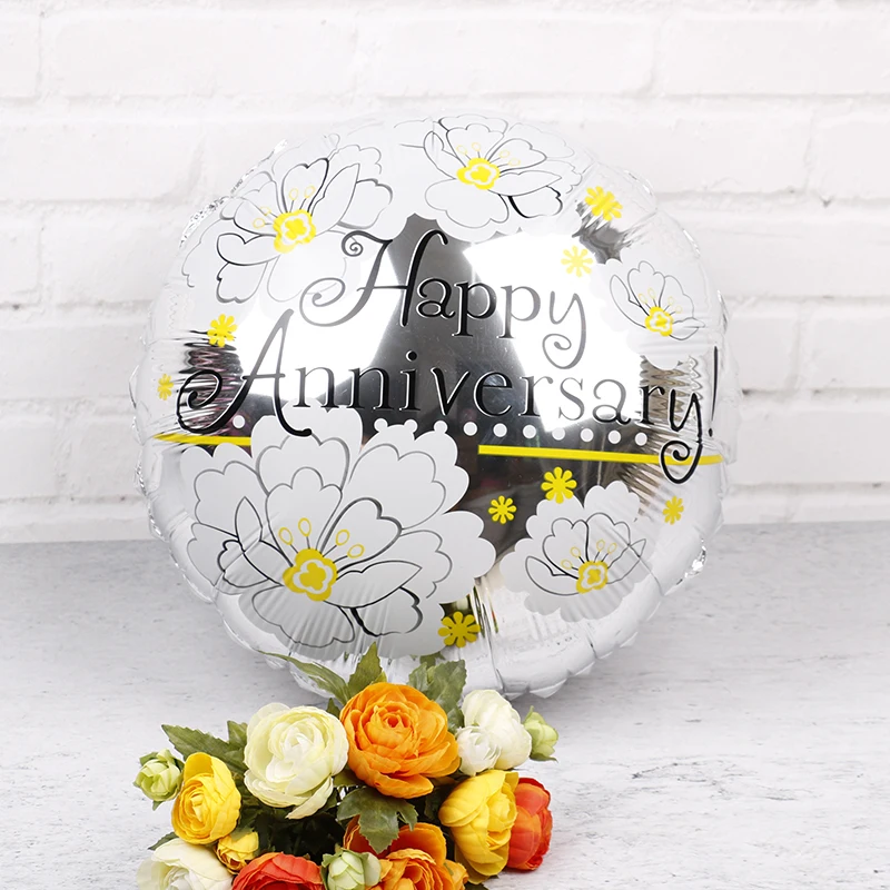 18inch Happy Anniversary Foil Balloons 20pcs for Wedding Engagement Party Helium Globos Anniversary Theme Party Decoration Balon
18inch Happy Anniversary Foil Balloons 20pcs for Wedding Engagement Party Helium Globos Anniversary Theme Party Decoration Balon