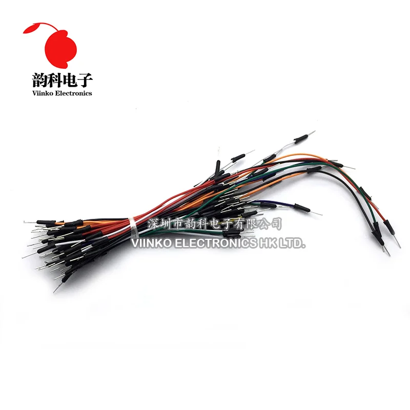 10 sets 65pcs/set 650pcs New Solderless Flexible Breadboard Jumper wires Cables Bread plate line
10 sets 65pcs/set 650pcs New Solderless Flexible Breadboard Jumper wires Cables Bread plate line