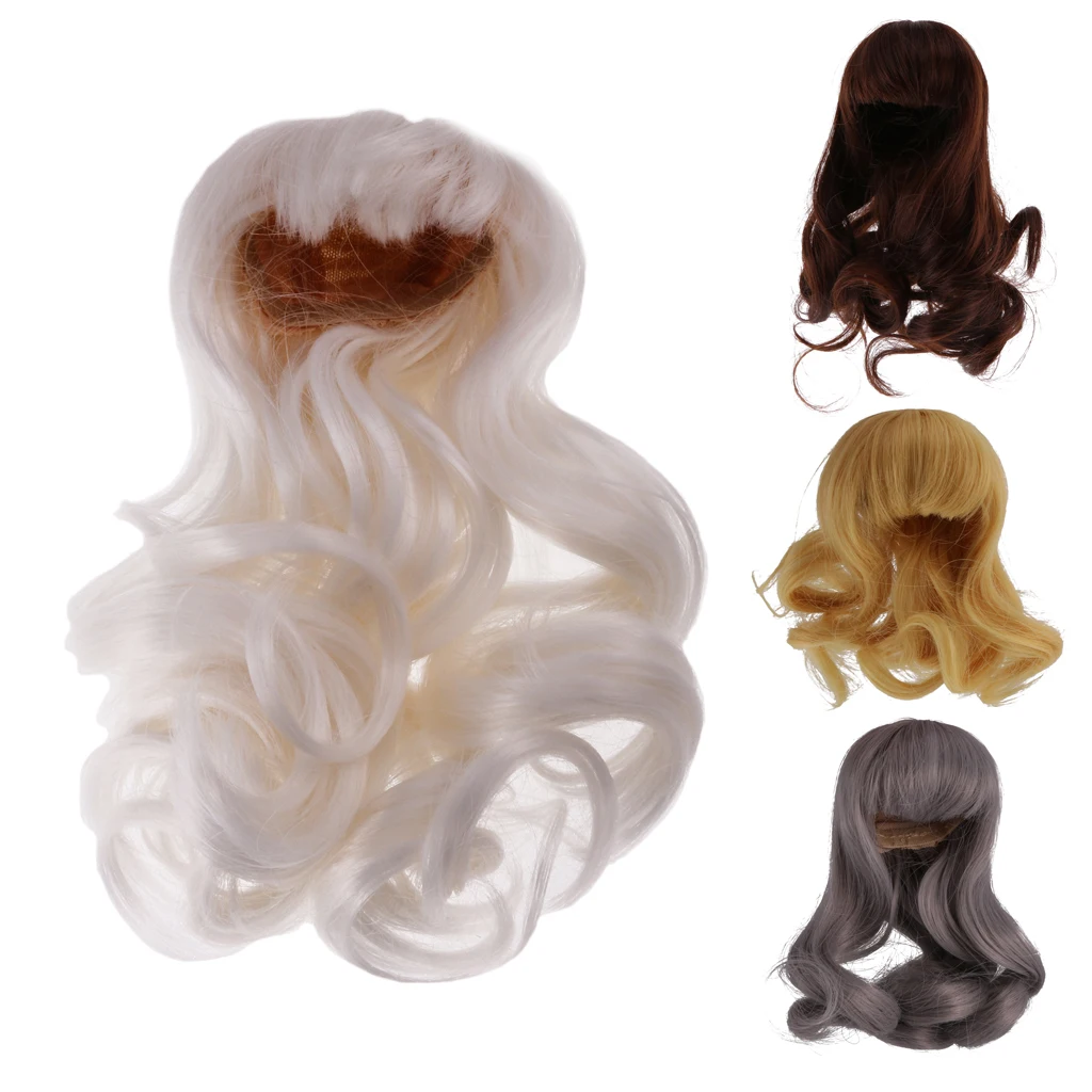 High Quality Dolls Wig Hair for 1/6 1/4BJD SD Dollfie Dolls DIY Hair Handmade Making Wigs Dolls Accessories Girl Birthday Gift
High Quality Dolls Wig Hair for 1/6 1/4BJD SD Dollfie Dolls DIY Hair Handmade Making Wigs Dolls Accessories Girl Birthday Gift