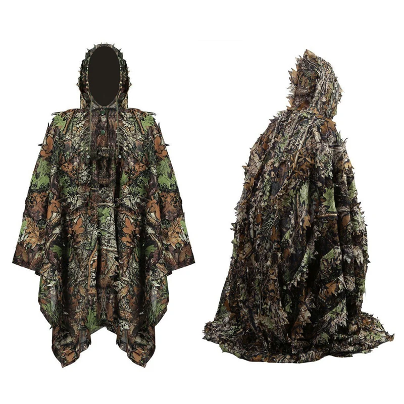 

Tactical Camouflage Hunting Clothes Military Airsoft Sniper Clothing Ghillie Suit Outdoor Woodland Army Combat Uniform For Men