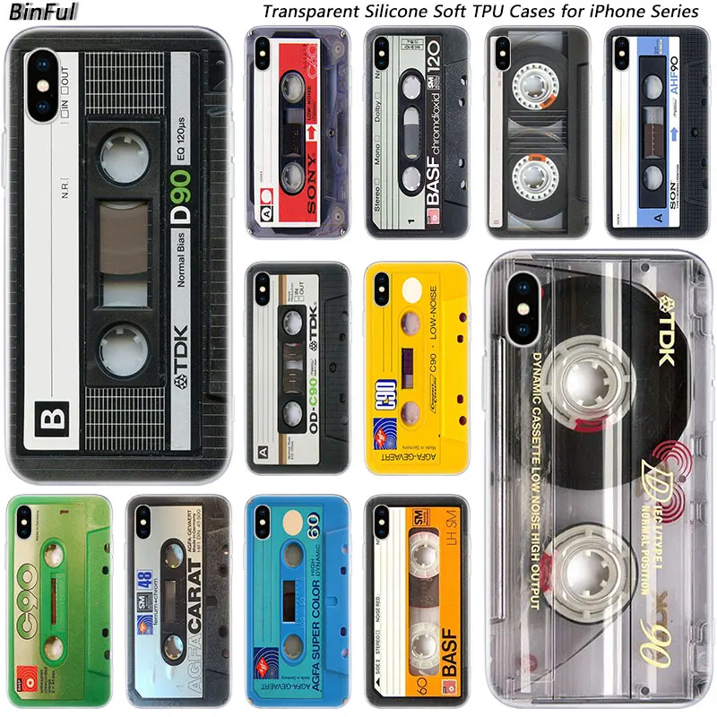Hot Classical Old Cassette tape Silicone Fashion Case for Apple iPhone 11 Pro XS MAX XR X 7 8 Plus 6 6s Plus 5 5C 5S SE Cover
Hot Classical Old Cassette tape Silicone Fashion Case for Apple iPhone 11 Pro XS MAX XR X 7 8 Plus 6 6s Plus 5 5C 5S SE Cover