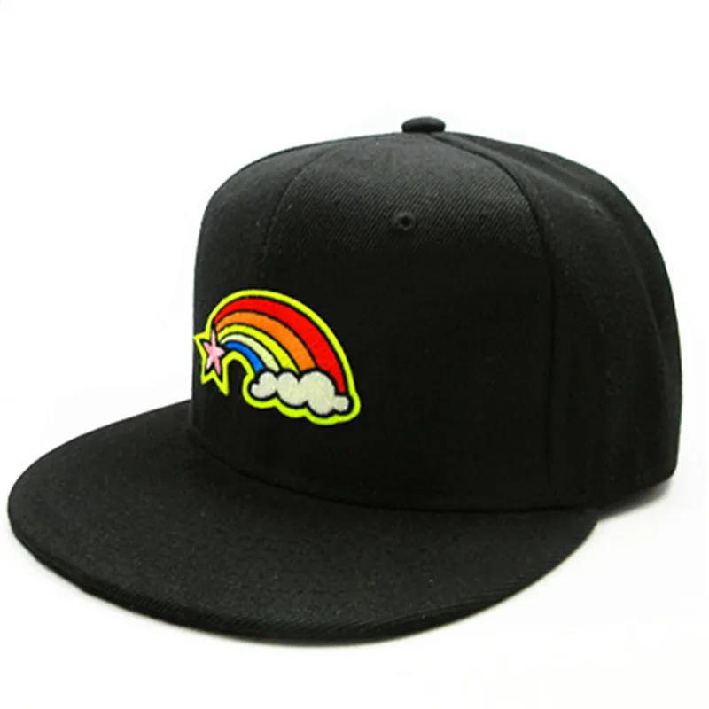 LDSLYJR rainbow embroidery cotton Baseball Cap hip-hop cap Adjustable Snapback Hats for men and women 149
LDSLYJR rainbow embroidery cotton Baseball Cap hip-hop cap Adjustable Snapback Hats for men and women 149