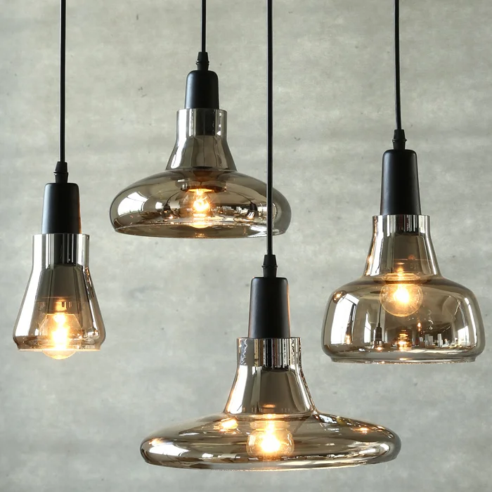 The ABCD Combination Glass Droplight Smoke Grey Shade Crystal Glass Ceiling Pendant Lamp
The ABCD Combination Glass Droplight Smoke Grey Shade Crystal Glass Ceiling Pendant Lamp
