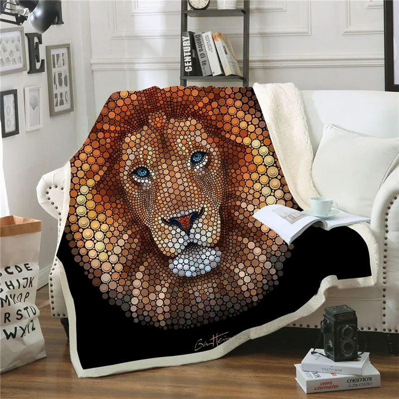 Модное плюшевое одеяло с 3D рисунком льва, одеяло в стиле аниме для взрослых, повседневное флисовое покрывало для дивана, молодежное офисное ...
Модное плюшевое одеяло с 3D рисунком льва, одеяло в стиле аниме для взрослых, повседневное флисовое покрывало для дивана, молодежное офисное ...