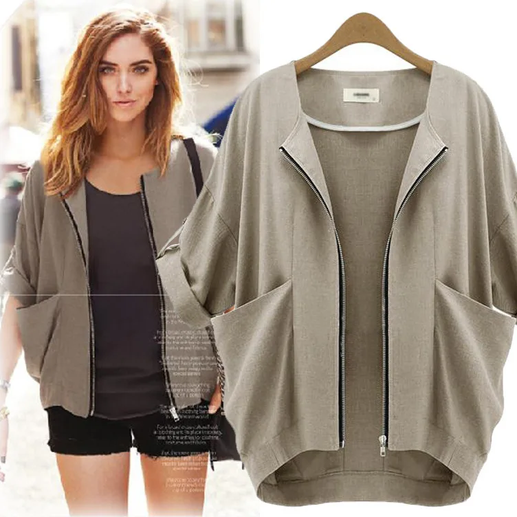 Casaco Jaquetas Feminino Clothing New Product Suit-dress Joker Easy Loose Coat Personality Trend Ma'am Seven Part Sleeve Small
Casaco Jaquetas Feminino Clothing New Product Suit-dress Joker Easy Loose Coat Personality Trend Ma'am Seven Part Sleeve Small
