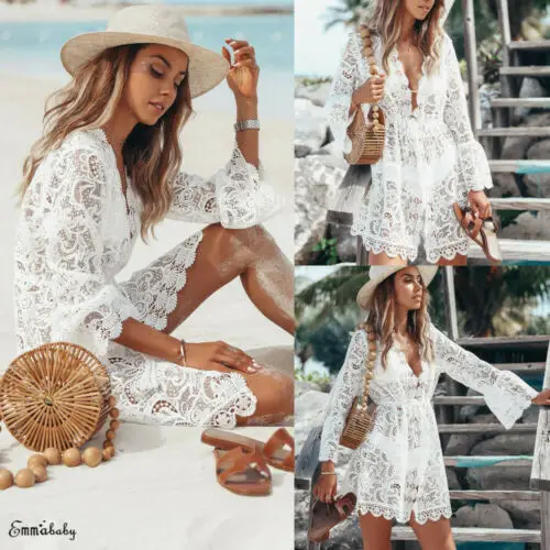 2022 New Summer Women Bikini Cover Up Floral Lace Hollow Crochet Swimsuit Cover-Ups Bathing Suit Beachwear Tunic Beach Dress Hot
2022 New Summer Women Bikini Cover Up Floral Lace Hollow Crochet Swimsuit Cover-Ups Bathing Suit Beachwear Tunic Beach Dress Hot