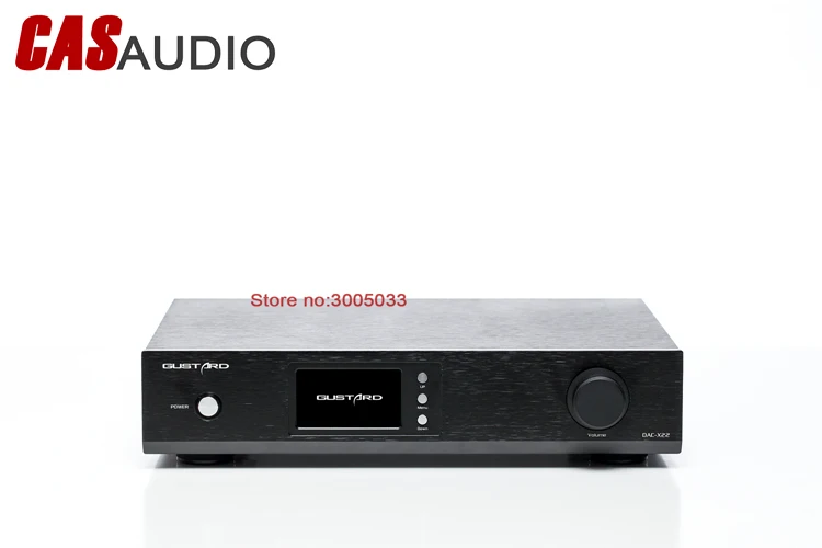 GUSTARD X22 DAC Hi End ES9038PRO ES9038 XMOS USB PCM384K DSD нативный коаксиальный Оптический AES/EBU ies