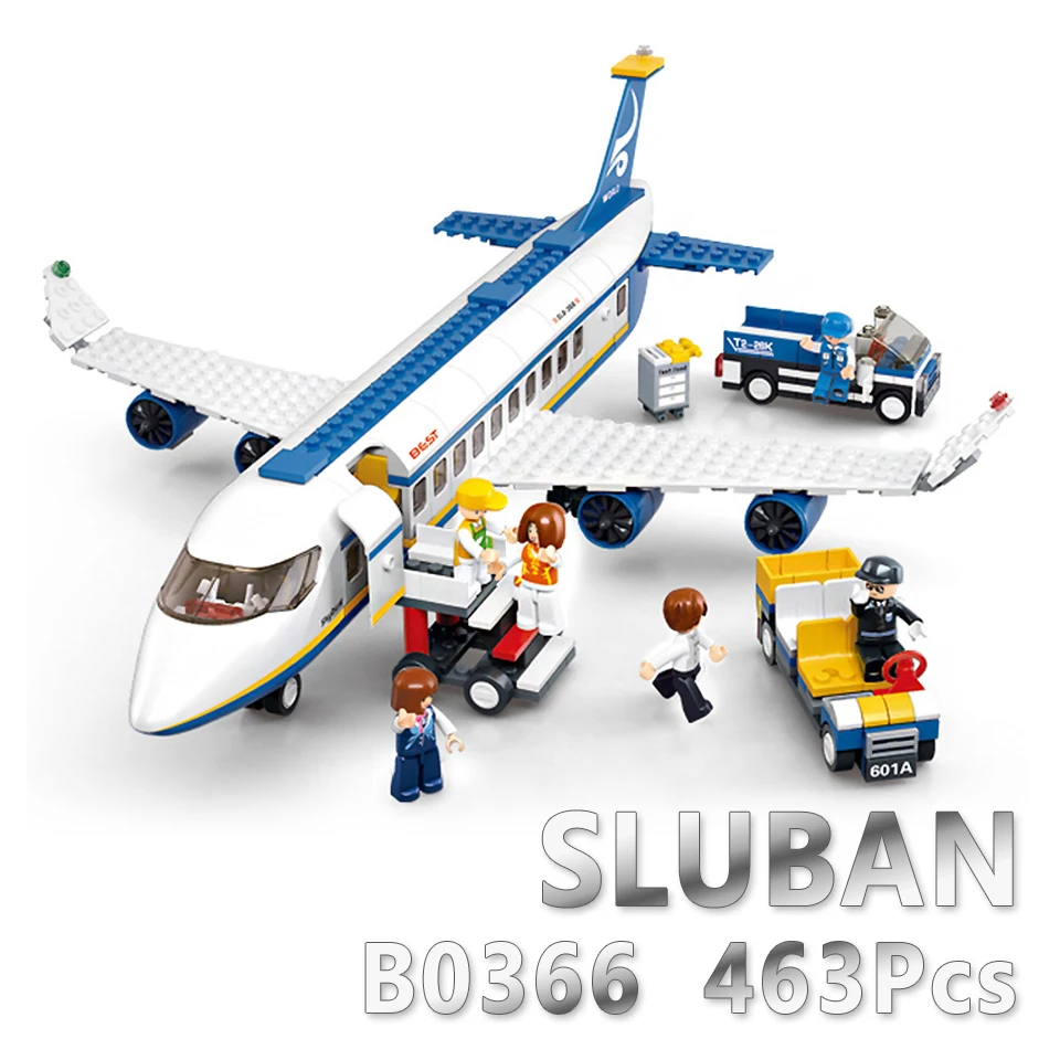Sluban модель здания совместима B0366 463 шт. модели строительные наборы классические