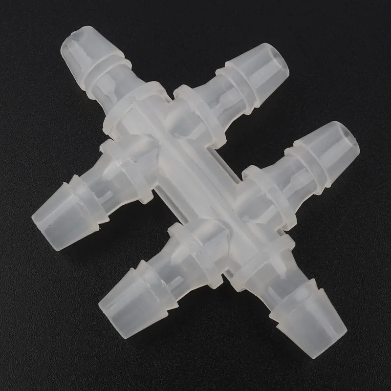 5pcs/lot 3.9~7.9mm Food Grade PP Equal Dia 6ways Pipe Connectors Aquarium Fish Tank Adapter Air Pump Aerator Pagoda Hose Joints
5pcs/lot 3.9~7.9mm Food Grade PP Equal Dia 6ways Pipe Connectors Aquarium Fish Tank Adapter Air Pump Aerator Pagoda Hose Joints