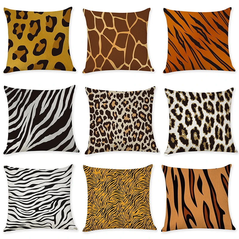 2019 NEW Cushion Cover Minimalistic Style Animal fur pattern Cotton Linen Home Decorative Pillow Cover For Sofa Car
2019 NEW Cushion Cover Minimalistic Style Animal fur pattern Cotton Linen Home Decorative Pillow Cover For Sofa Car