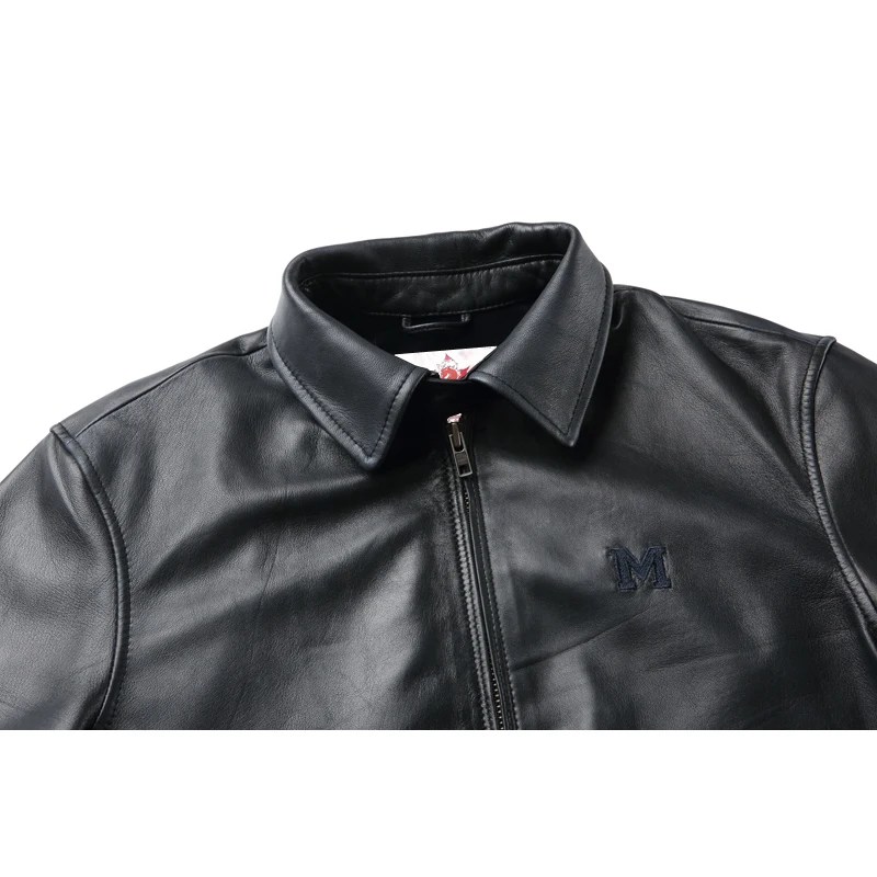 MAPLESTEED 100% Natural Sheepskin Genuine Leather Jacket Brand Men Leather Jacket Black Blue Man Leather Coat Spring Autumn M169
MAPLESTEED 100% Natural Sheepskin Genuine Leather Jacket Brand Men Leather Jacket Black Blue Man Leather Coat Spring Autumn M169