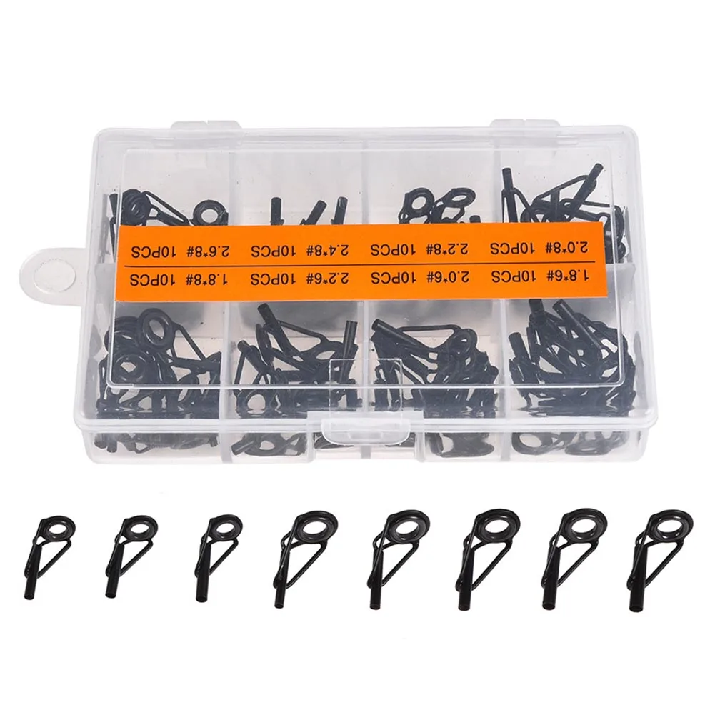 Hot Sale 8 sizes Stainless Steel Ceramic Sea Spinning Telescopic Fishing Rod Lure Line Guide Rings Fish Pole Repair Supplies
Hot Sale 8 sizes Stainless Steel Ceramic Sea Spinning Telescopic Fishing Rod Lure Line Guide Rings Fish Pole Repair Supplies