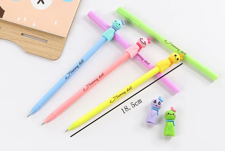 4pcs Lovely sunny doll Gel Pen kawaii stationery Caneta for kids writing gift School Office Supply Escolar Papelaria
4pcs Lovely sunny doll Gel Pen kawaii stationery Caneta for kids writing gift School Office Supply Escolar Papelaria
