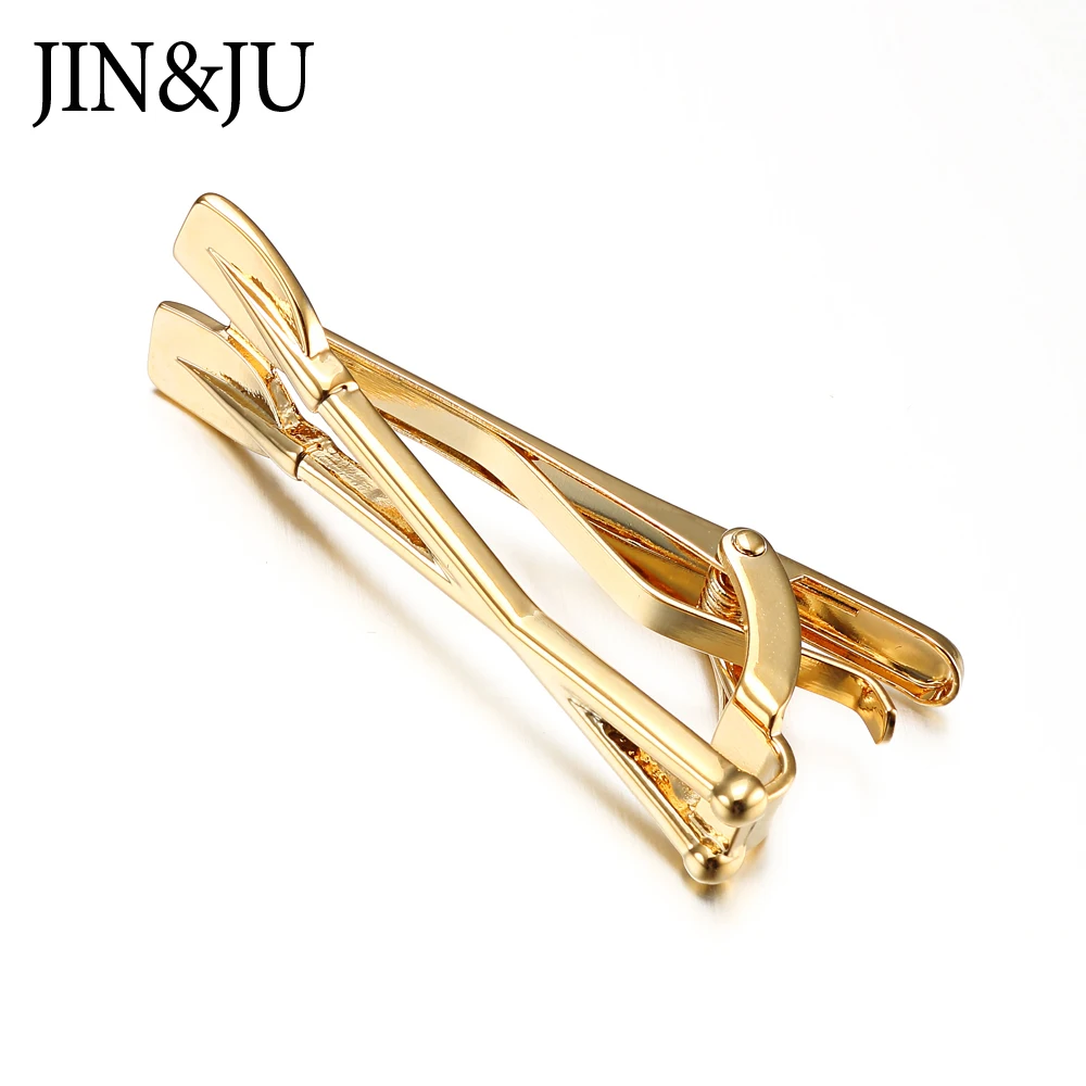 JIN&JU Oar Necktie Tie Clips Pin Tie Bar for Mens Business Wedding Hot Sale Gold Color Plating Oar Tie Bar Man Suit Clasp Clips
JIN&JU Oar Necktie Tie Clips Pin Tie Bar for Mens Business Wedding Hot Sale Gold Color Plating Oar Tie Bar Man Suit Clasp Clips