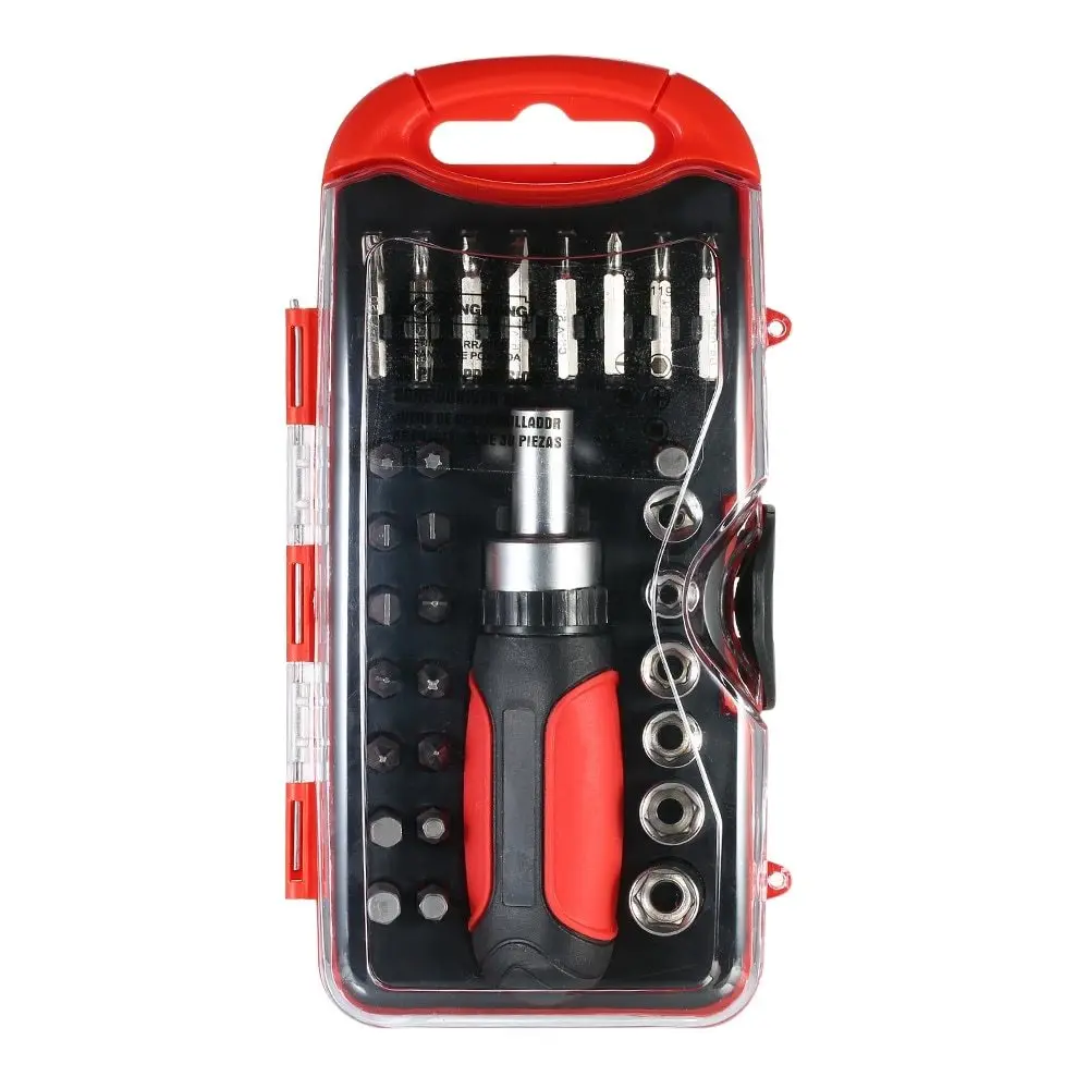30PCS Multi-purpose Screwdriver Socket Screwdrivers with Bits Electrical Work Repair Tools Kit for Phone Computer Watch Pad
30PCS Multi-purpose Screwdriver Socket Screwdrivers with Bits Electrical Work Repair Tools Kit for Phone Computer Watch Pad