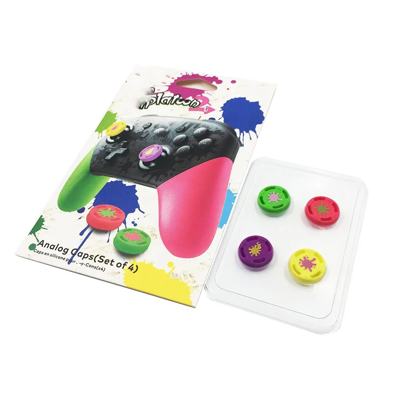 10sets Soft Silicone Thumbstick Button Cap Cover for Nintendo Switch Pro Controller
10sets Soft Silicone Thumbstick Button Cap Cover for Nintendo Switch Pro Controller