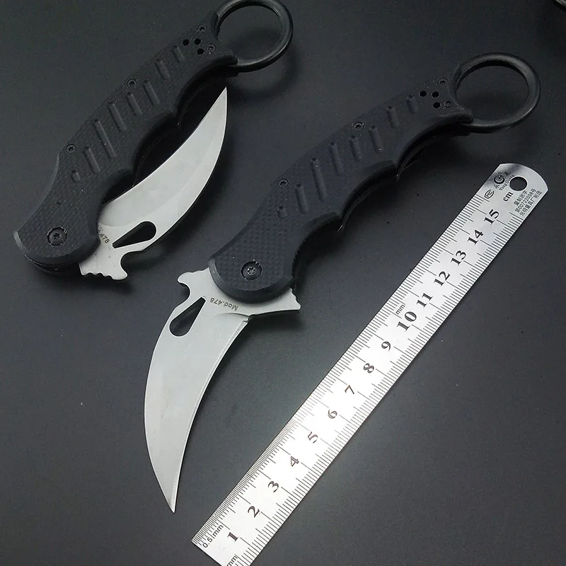 G10 CS GO counter strike karambits tactical claw neck knife real combat fight camp hike outdoor self defense white/black blade
G10 CS GO counter strike karambits tactical claw neck knife real combat fight camp hike outdoor self defense white/black blade