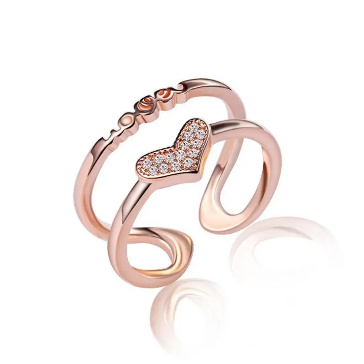 New arrival hot sell romantic love letter shiny crystal 925 sterling silver ladies`finger rings wedding women gift jewelry
New arrival hot sell romantic love letter shiny crystal 925 sterling silver ladies`finger rings wedding women gift jewelry