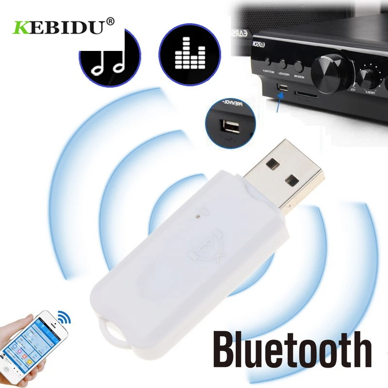 Беспроводной USB-адаптер Kebidu для громкой связи Bluetooth 5 0 музыкальный аудиоприемник