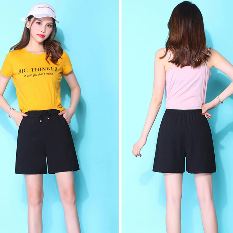 Summer fashion shorts women 2019new wave fashion wear loose wide leg Korean version wild net red was thin large size shorts lady
Summer fashion shorts women 2019new wave fashion wear loose wide leg Korean version wild net red was thin large size shorts lady