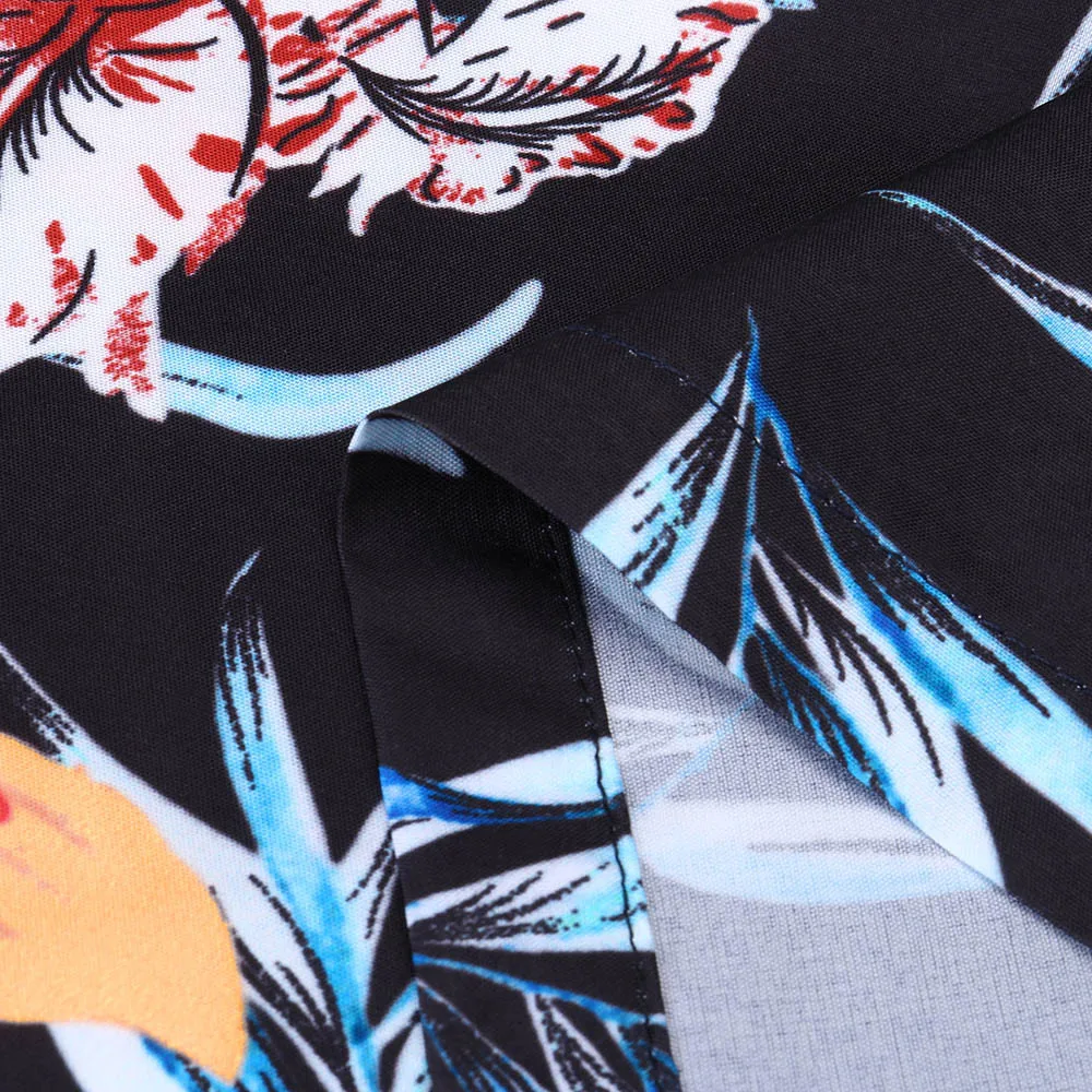 Womens Shorts Floral Print Elastic Mid Waist Belt Loose Shorts Casual Daily Summer Beach Sports Shorts Cales das mulheres #E 
Womens Shorts Floral Print Elastic Mid Waist Belt Loose Shorts Casual Daily Summer Beach Sports Shorts Cales das mulheres #E