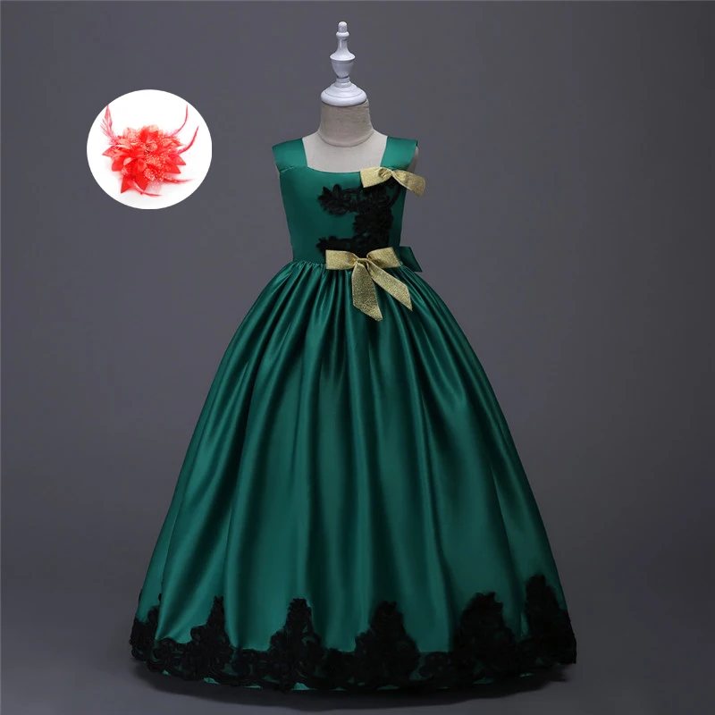 Style 5-12 Years Clothing Emerald Green Red Elegant Evening Dresses for Girls Dress Wedding Party Princess Christmas Dress
Style 5-12 Years Clothing Emerald Green Red Elegant Evening Dresses for Girls Dress Wedding Party Princess Christmas Dress