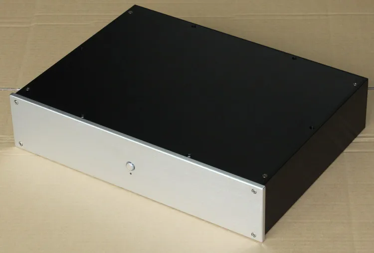 WA51 алюминиевый предусилитель DAC декодер шасси/корпус усилителя/корпус/DIY коробка (425*92*310 мм)
WA51 алюминиевый предусилитель DAC декодер шасси/корпус усилителя/корпус/DIY коробка (425*92*310 мм)