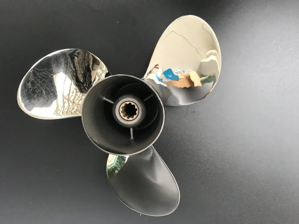 9 7/8x10 1/2 for yamaha 20hp-30hp stainless steel Propellers 10 tooth spline Mariner boat accessories marine propellers
9 7/8x10 1/2 for yamaha 20hp-30hp stainless steel Propellers 10 tooth spline Mariner boat accessories marine propellers