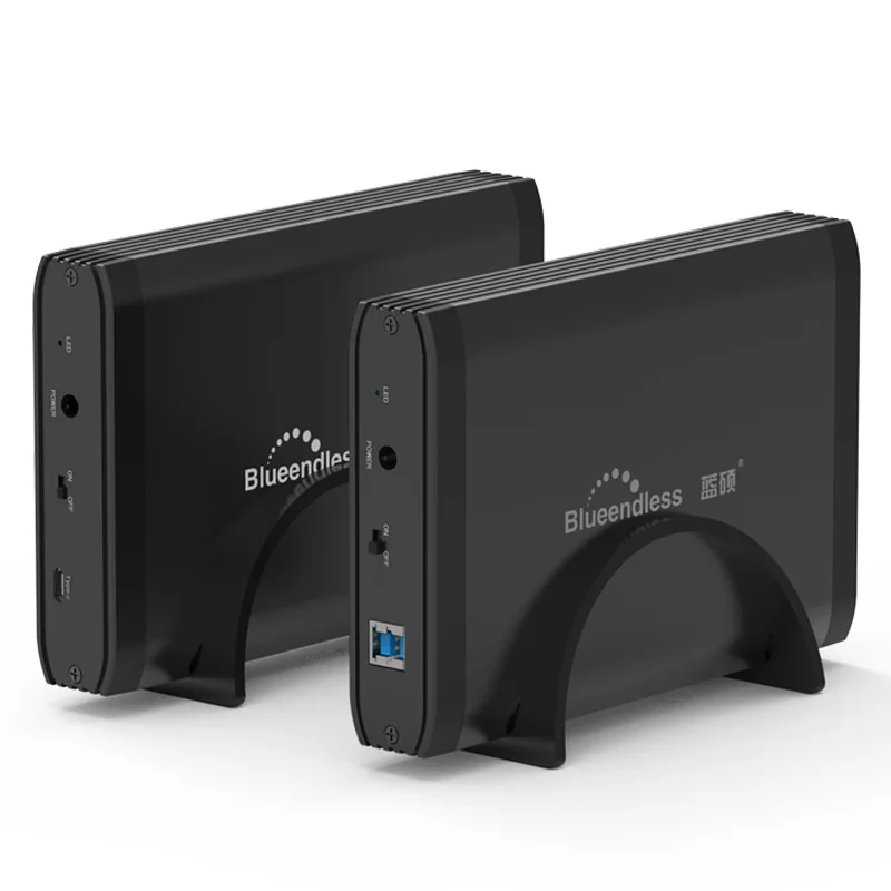 Чехлы для hdd ssd 3 5 дюйма 2 Type C / USB A usb 0 к sata жесткий диск caddy алюминиевый корпус