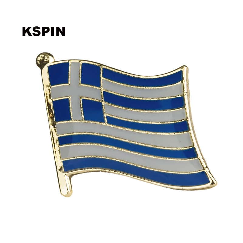 

Greece flag pin lapel pin badge Brooch Icons 1PC KS-0191