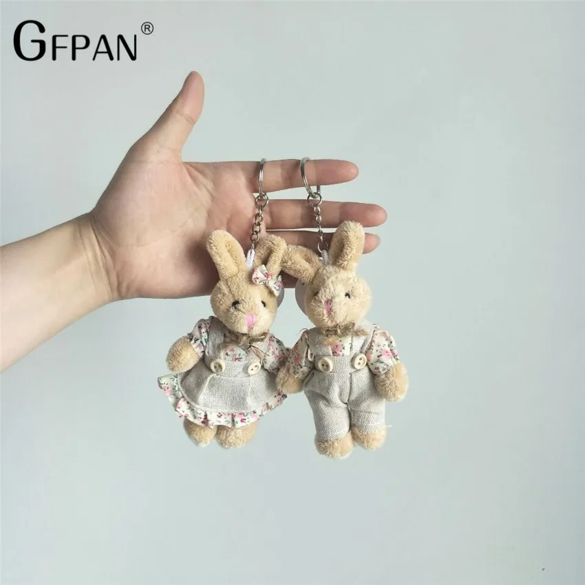 2pcs/lot 11-14cm Kawaii linen Couple Bear Rabbit Soft Plush Toys Stuffed Teddy Dolls Key Pendants Christmas Gift for Baby Lover
2pcs/lot 11-14cm Kawaii linen Couple Bear Rabbit Soft Plush Toys Stuffed Teddy Dolls Key Pendants Christmas Gift for Baby Lover