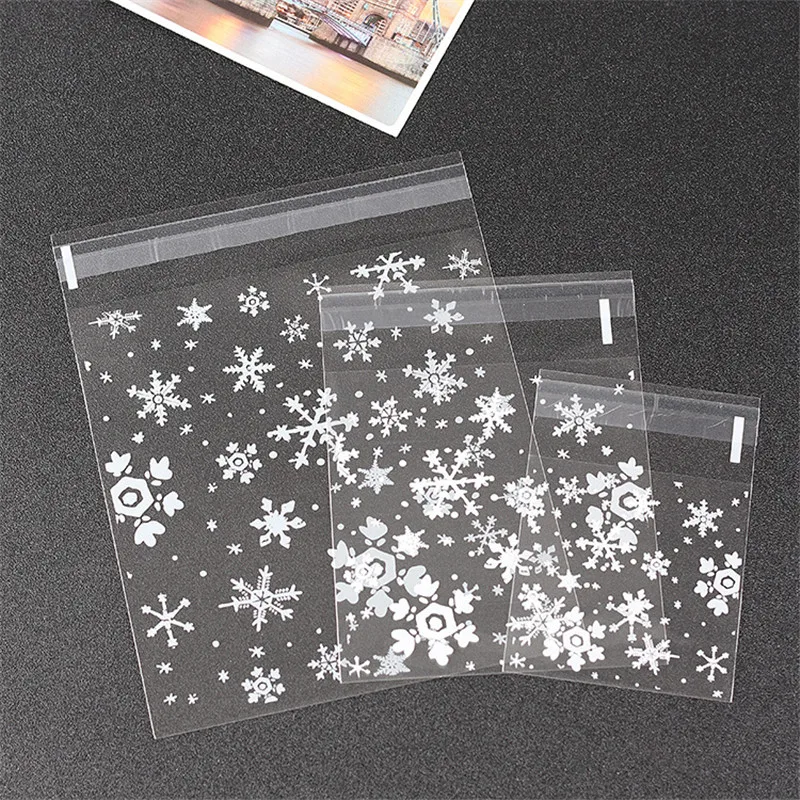 100PCS Transparent Snowflake Candy Bag Wedding Party Supplies Gift Bag Biscuits Snack Baking Frosted Self-Adhesive Plastic Bag
100PCS Transparent Snowflake Candy Bag Wedding Party Supplies Gift Bag Biscuits Snack Baking Frosted Self-Adhesive Plastic Bag