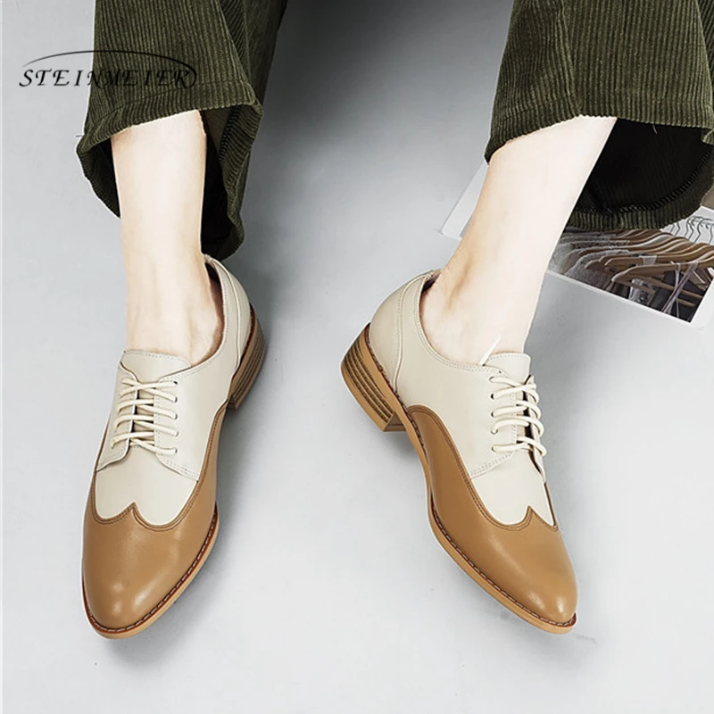 Women's Flats Oxford Shoes INS Hot Genuine Leather Sneakers Ladies Brogues Vintage Casual Shoes Shoes For Women Footwear 2020
Women's Flats Oxford Shoes INS Hot Genuine Leather Sneakers Ladies Brogues Vintage Casual Shoes Shoes For Women Footwear 2020