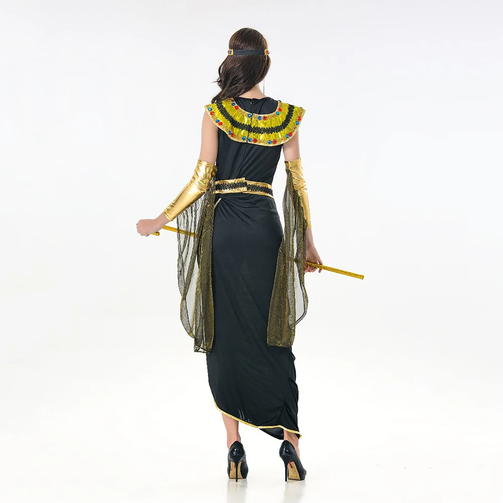 VASHEJIANG Sexy Medieval Egyptian Cleopatra Costume Queen Of Nile Cosplay for Ladies's Women Halloween Costumes Fancy Dress
VASHEJIANG Sexy Medieval Egyptian Cleopatra Costume Queen Of Nile Cosplay for Ladies's Women Halloween Costumes Fancy Dress