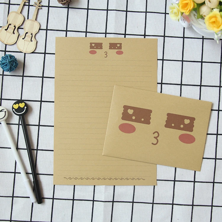 10 sets/lot 20 Styles envelope & letter paper set funny facial expression gift card paper envelopes kraft paper brown seed bags
10 sets/lot 20 Styles envelope & letter paper set funny facial expression gift card paper envelopes kraft paper brown seed bags
