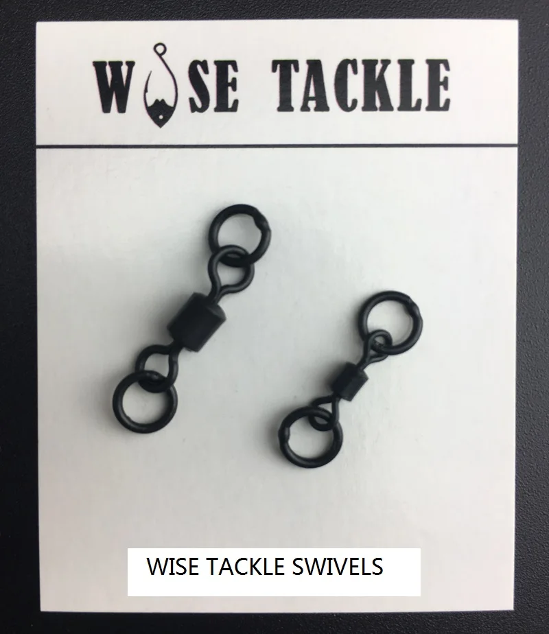 20 штук X Wise Tackle двойные кольца шарнирного соединения в антибликовым покрытием