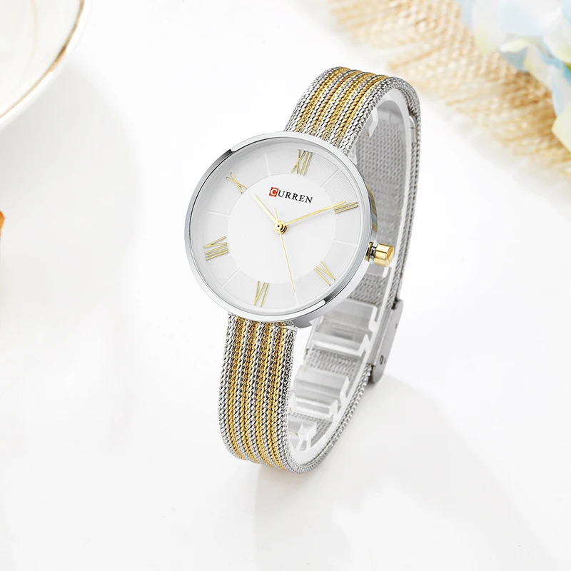 CURREN Woman Watches 2017 Brand Luxury Woman Quartz Watch Ladies Fashion Casual Sports Wristwatch Montre Femme
CURREN Woman Watches 2017 Brand Luxury Woman Quartz Watch Ladies Fashion Casual Sports Wristwatch Montre Femme