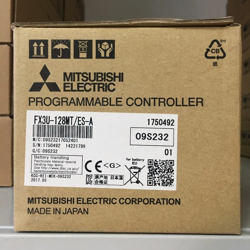 FX3U 128MT/ES A MELSEC F PLC 64 DI & сделать транзистор (Фирменная Новинка оригинал)|Детали и