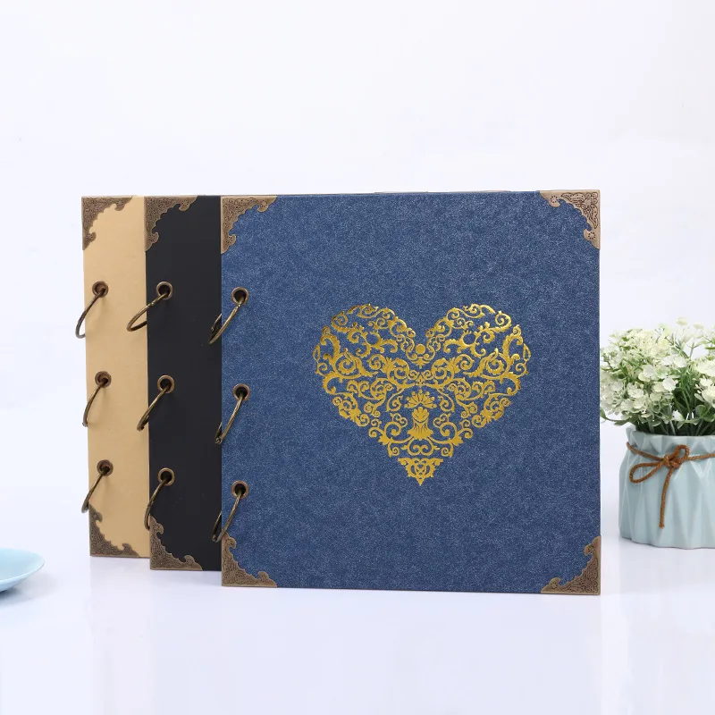 DIY Scrapbook Photo Album Valentines Day Gifts Wedding Guest Book Craft Paper Wedding Anniversary Travel Memory Album Book
DIY Scrapbook Photo Album Valentines Day Gifts Wedding Guest Book Craft Paper Wedding Anniversary Travel Memory Album Book
